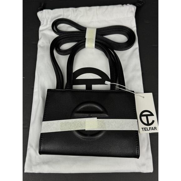Telfar Small black Shopping Bag Vegan Leather - Picture 1 of 6